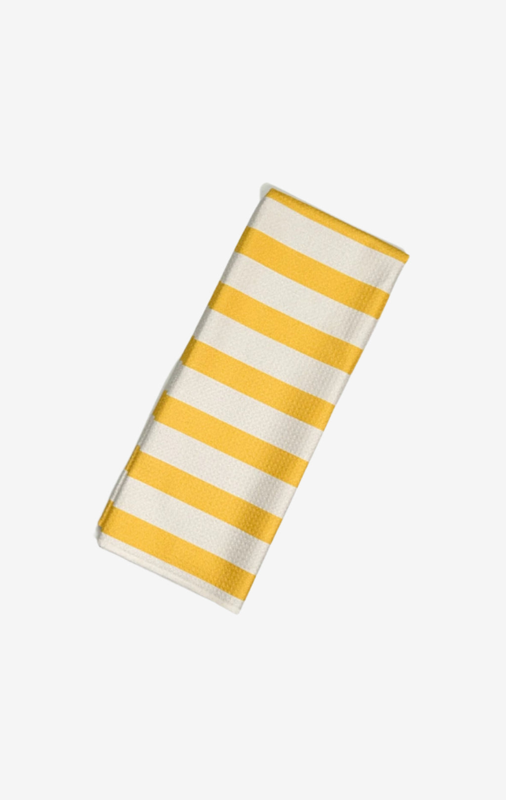 The Splash Dish Towel in Teal – eco-friendly, quick-dry kitchen tea towel in Teal and white stripes