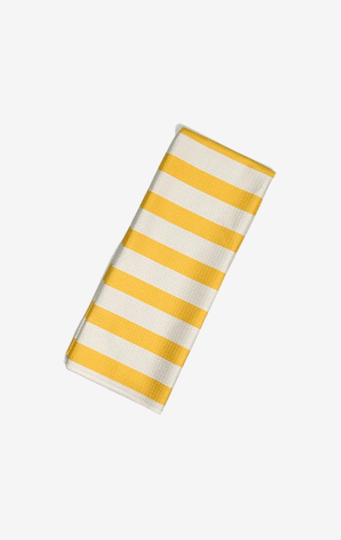 The Splash Dish Towel in Teal – eco-friendly, quick-dry kitchen tea towel in Teal and white stripes