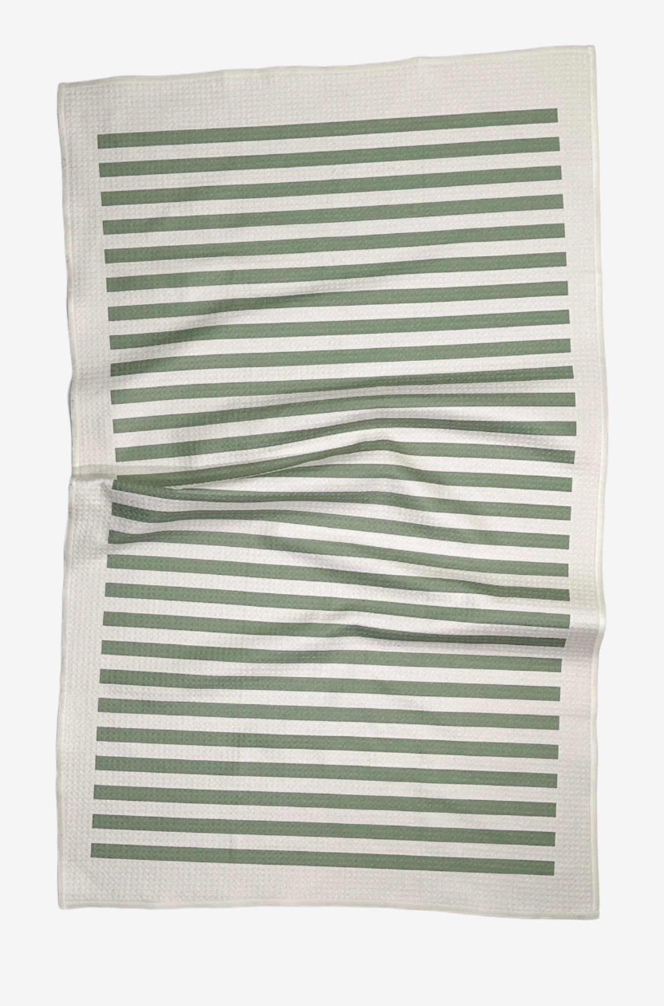 The Drift Dish Towel in Sage – eco-friendly, quick-dry kitchen towel