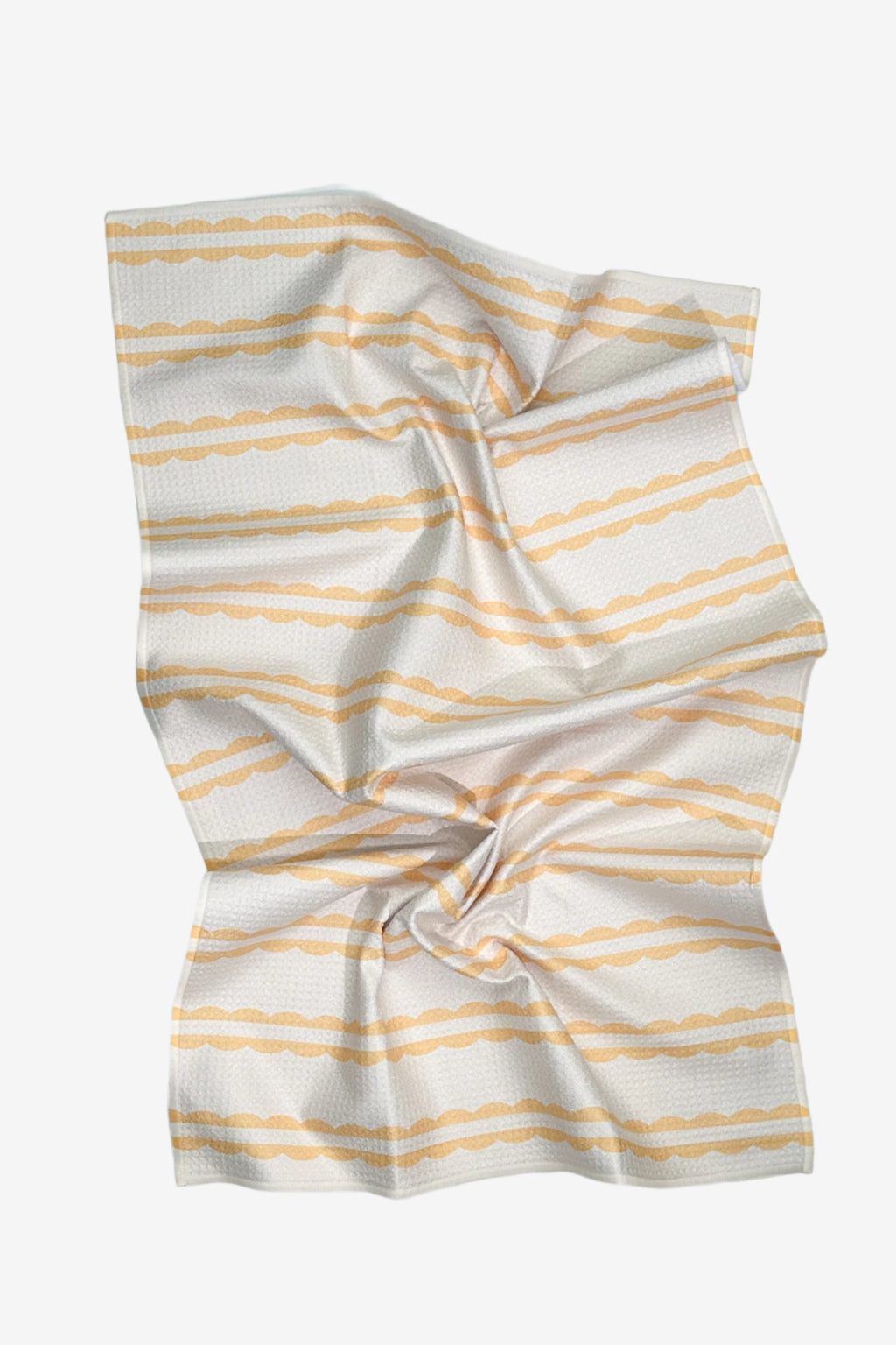 The Marina Dish Towel in Butter – sustainable, quick-dry tea towel